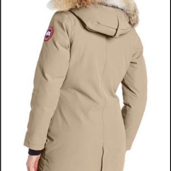 Canada Goose Victoria Parka in Tan - Picture 9 of 11
